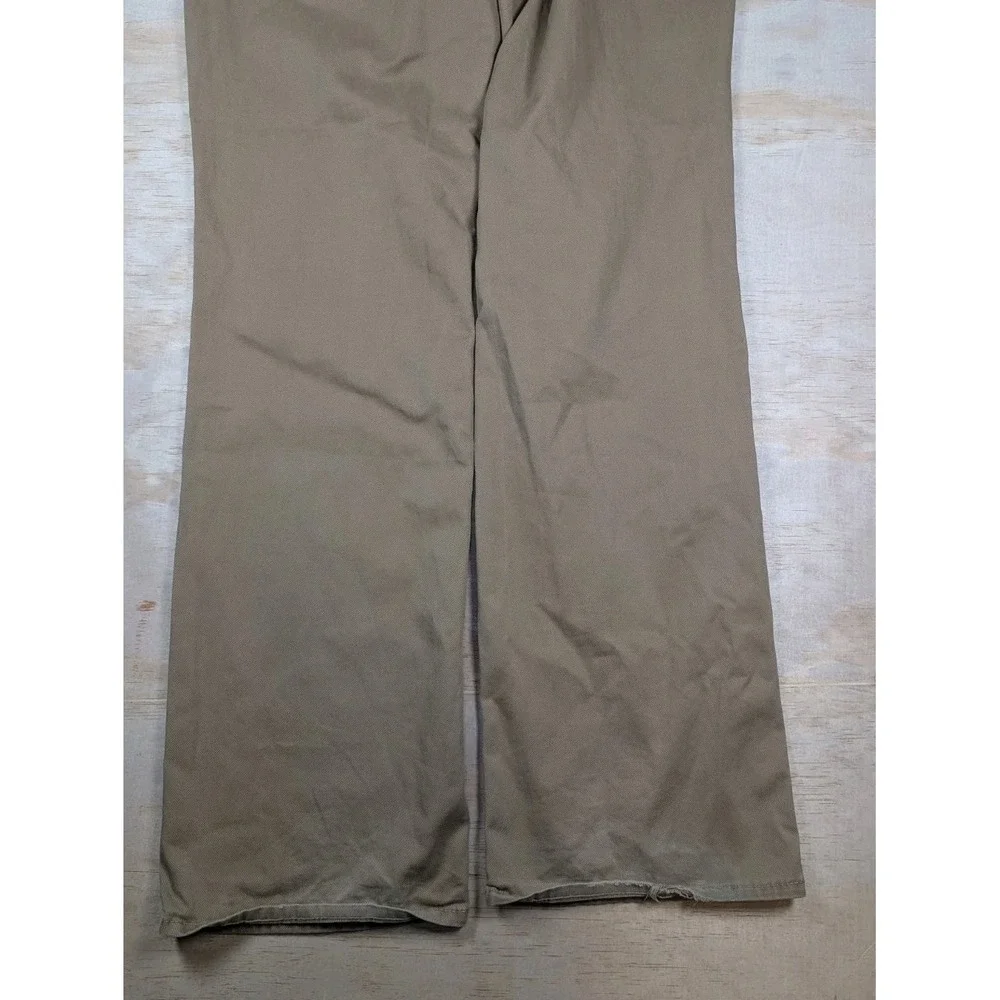 Men's Polo Ralph Lauren Tan Chino Causal Pants Size 36/34 Embroidered RL Pocket